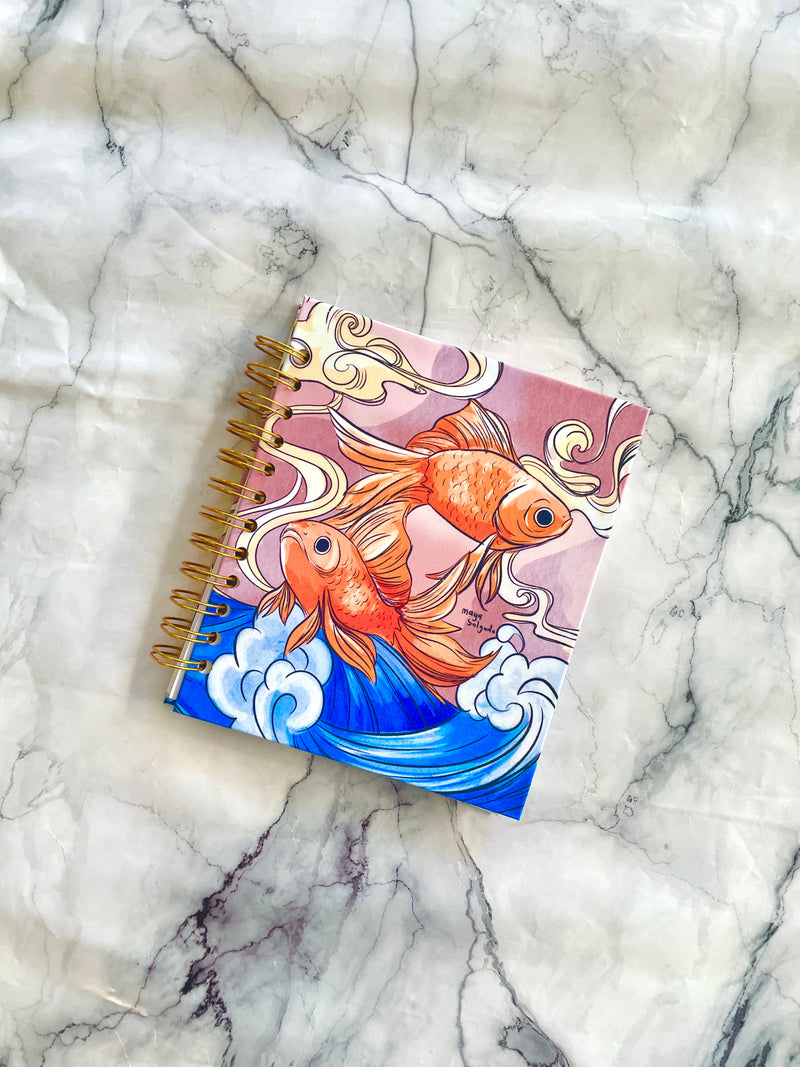 Libreta Peces dorados