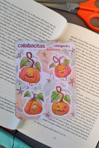 Planilla stickers calabacitas