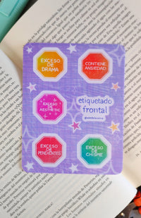 Planilla stickers etiquetado frontal