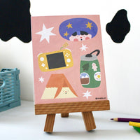 Print "Objetos para acampar"