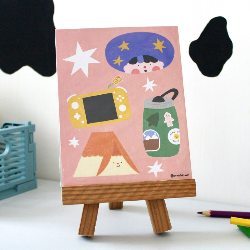 Print "Objetos para acampar"