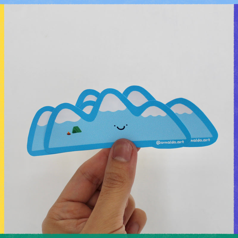 Sticker "montaña"
