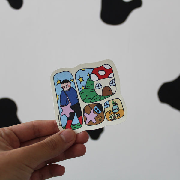 Sticker Camino a casa