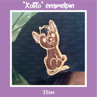 "Xolito" enamelpin