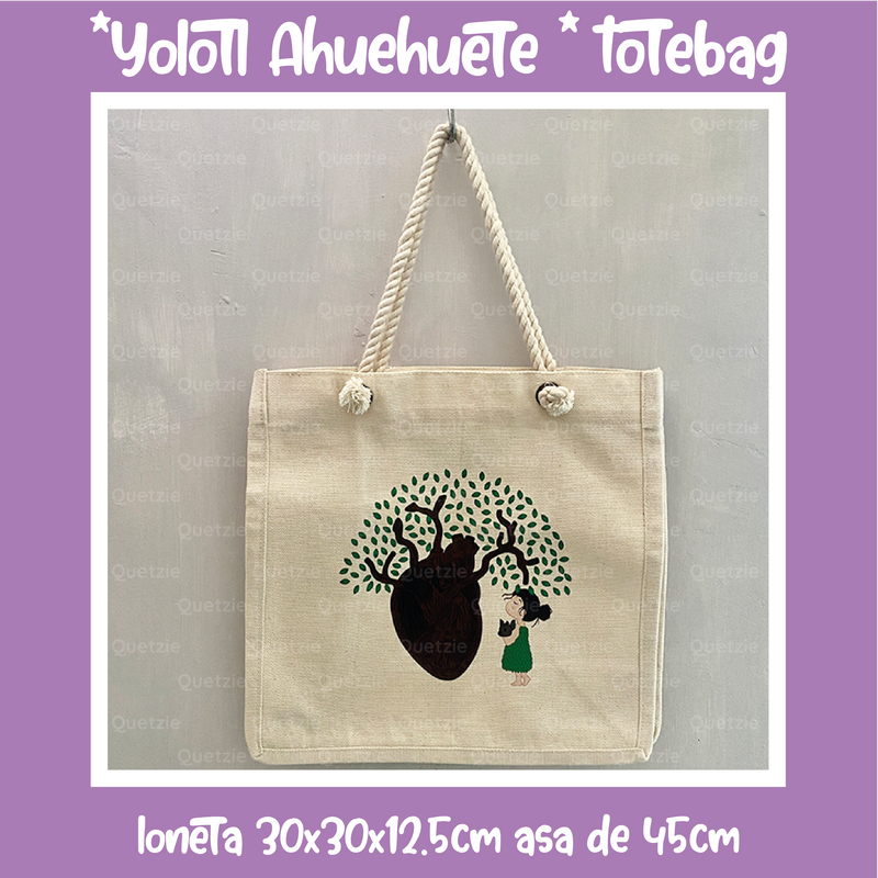 Tote bag "Yolotl Ahuehuete"
