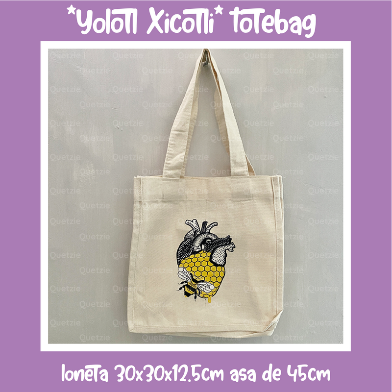 Tote bag "Yolotl Xicotli"