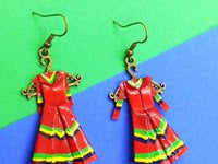 Aretes vestido jalisco