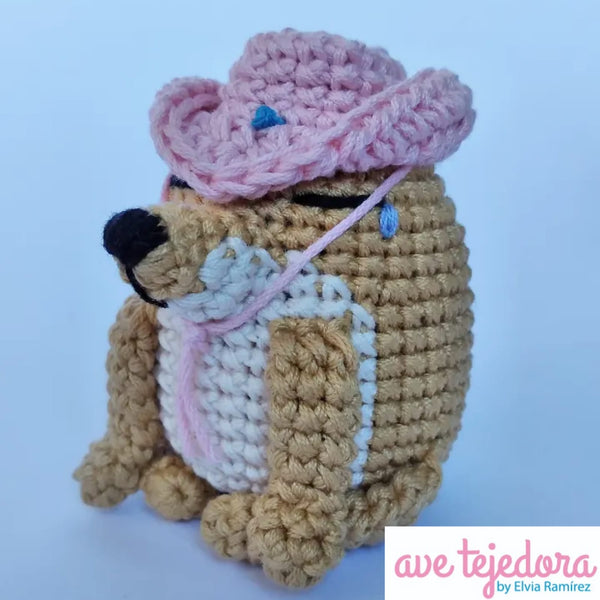 Amigurumi Perrito cheems Amsiedad
