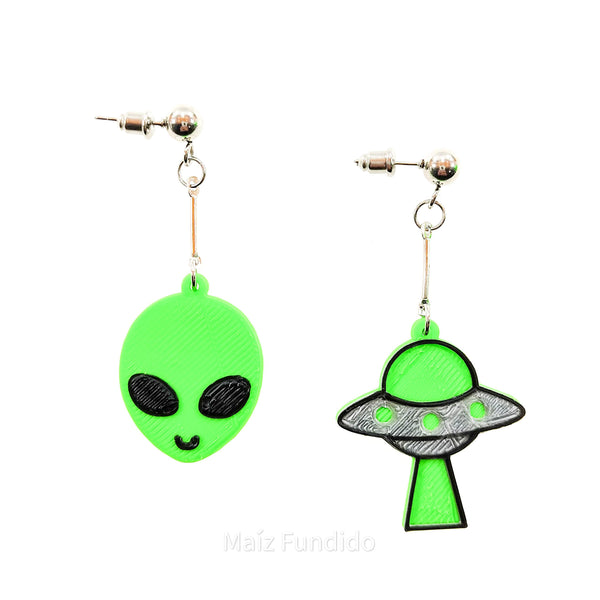 Aretes Alien