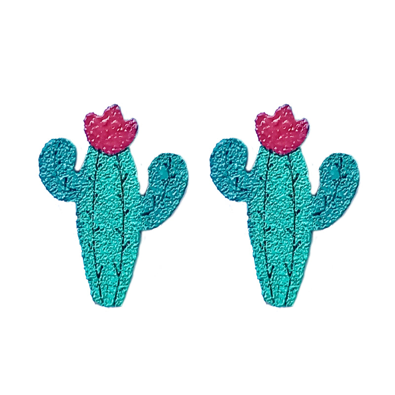 Broqueles "Cactus bracitos" mini
