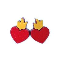 Broquel Corazón Llama Mini