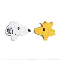 Broqueles "Snoopy y woodstock"