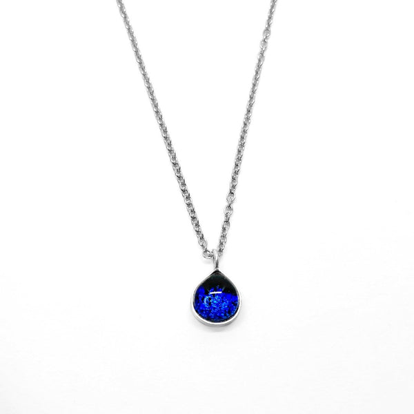Collar Gotita Azul