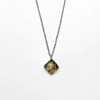 Collar Rombo Ocre