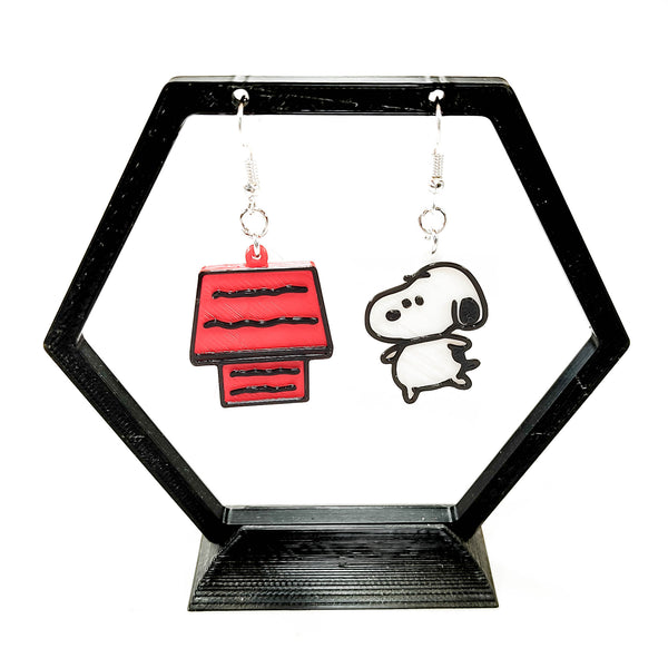 Aretes Snoopy