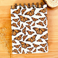 Libreta de bolsillo "Mariposa monarca"