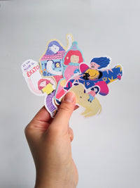 Paquete de stickers "Niñas"