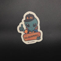 Sticker "To Roswell"