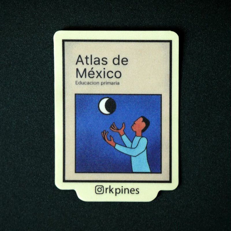 Sticker "Libro Atlas"