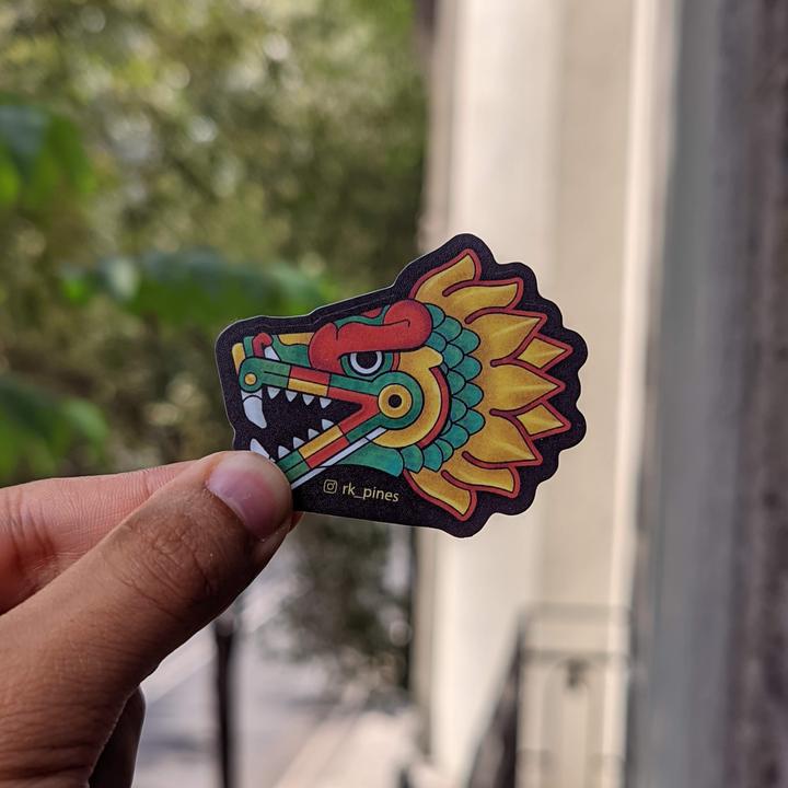 Sticker quetzalcoatl