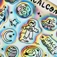 Stickers "Cosmicalcomanías"