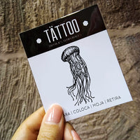 Tatuaje temporal "Medusa"