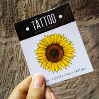 Tatuaje temporal "Girasol"