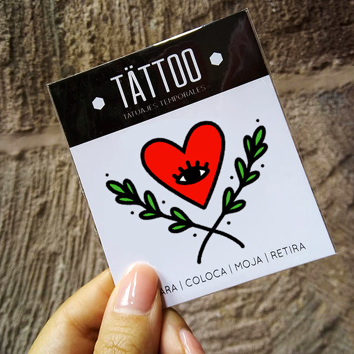 Tatuaje temporal "Corazón"