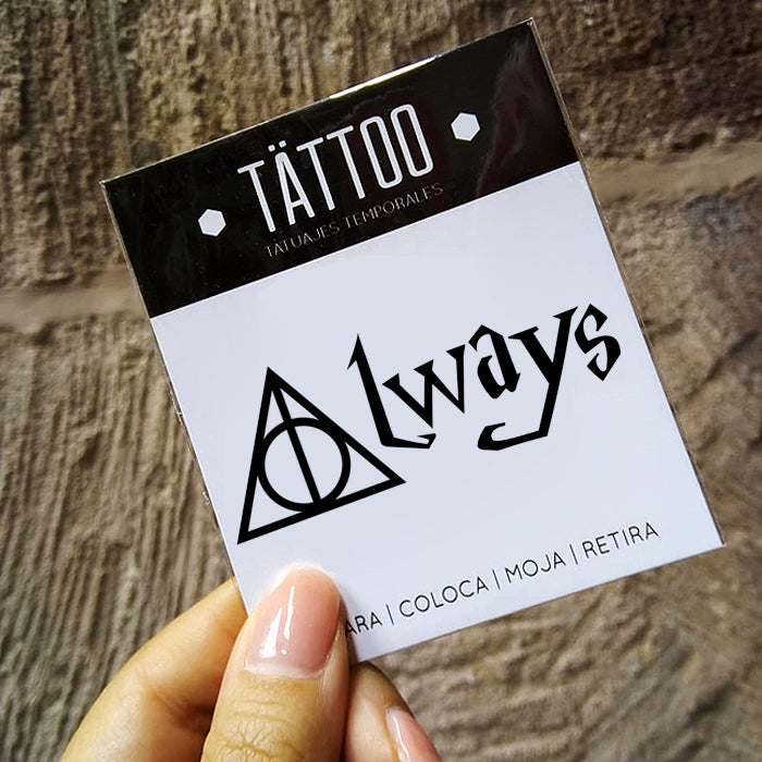 Tatuaje temporal "Always"