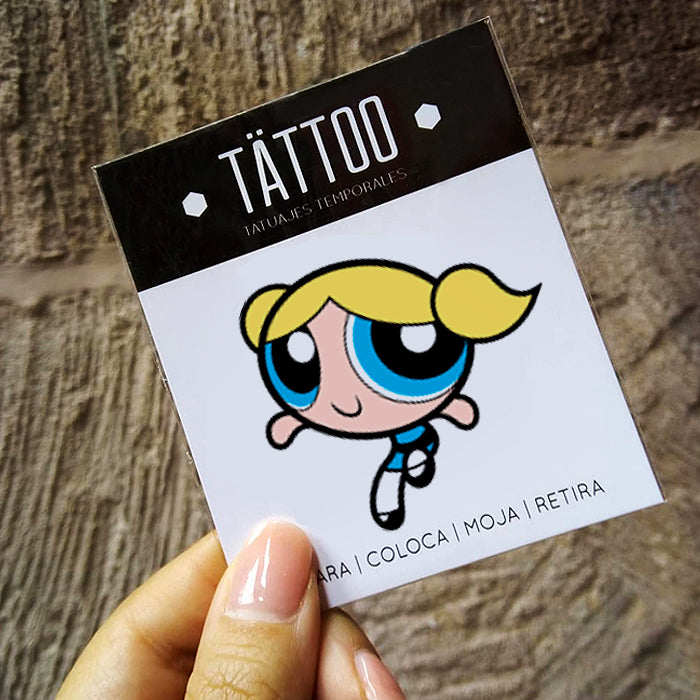 Tatuaje temporal "Burbuja"