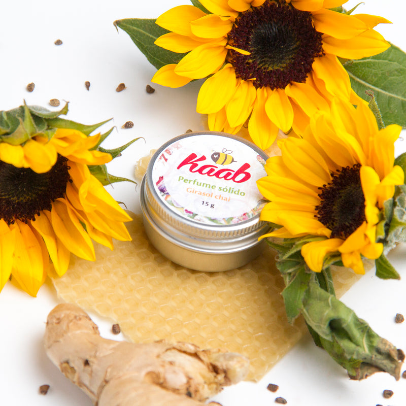 Perfume solido girasol chai