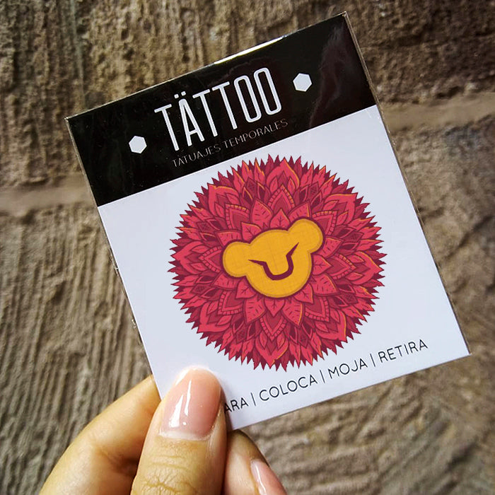 Tatuaje temporal "Rey león"