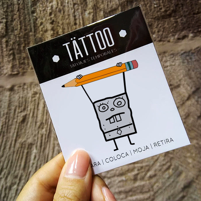 Tatuaje temporal "Trazo"
